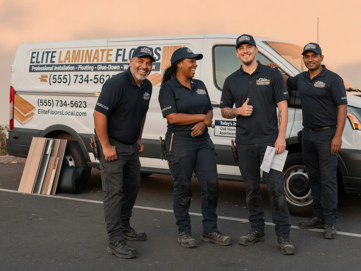 Laminate flooring installation company in Rothbury, MI